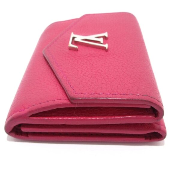 LOUIS VUITTON Portefeiulle Lock Mini Hot Pink Lockme 349-080625 - Picture 4 of 13